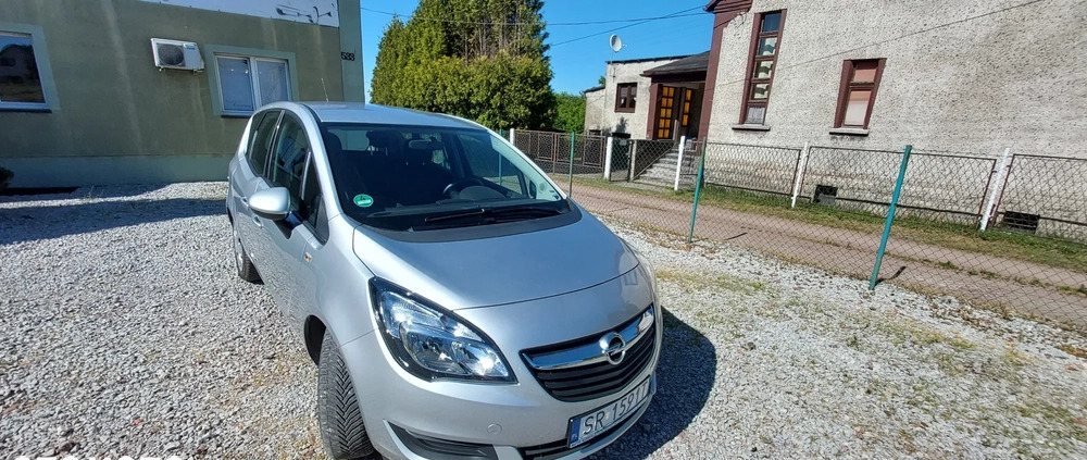 Opel Meriva cena 27700 przebieg: 132000, rok produkcji 2014 z Rydułtowy małe 211